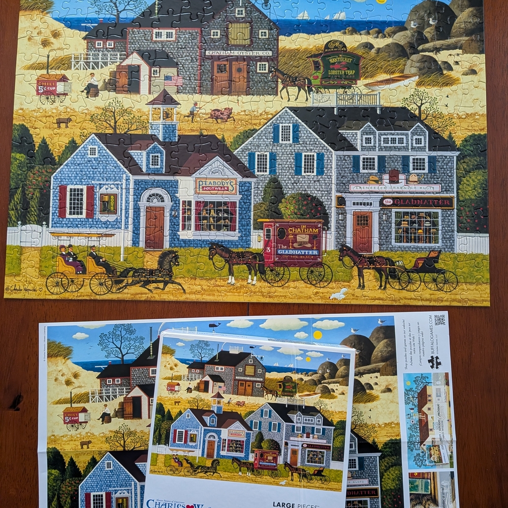 Charles Wysocki 300 Large Piece Puzzle